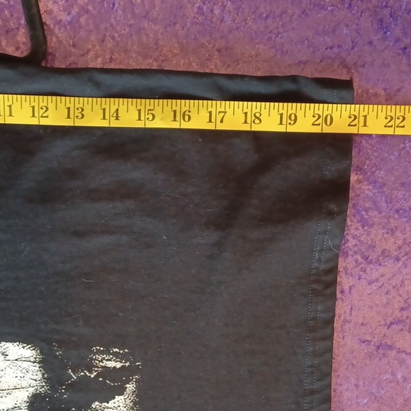 UC 2x WIDOW black short sleeve tshirt with a NUN HEAD IN HAND "FU## ED" ON CHEST - Picture 8 of 10